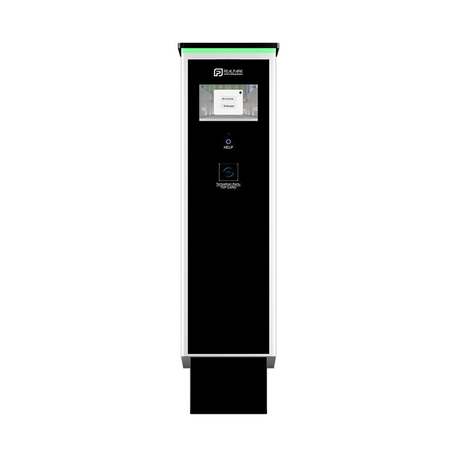 The parking system improves the efficiency of roadside parking