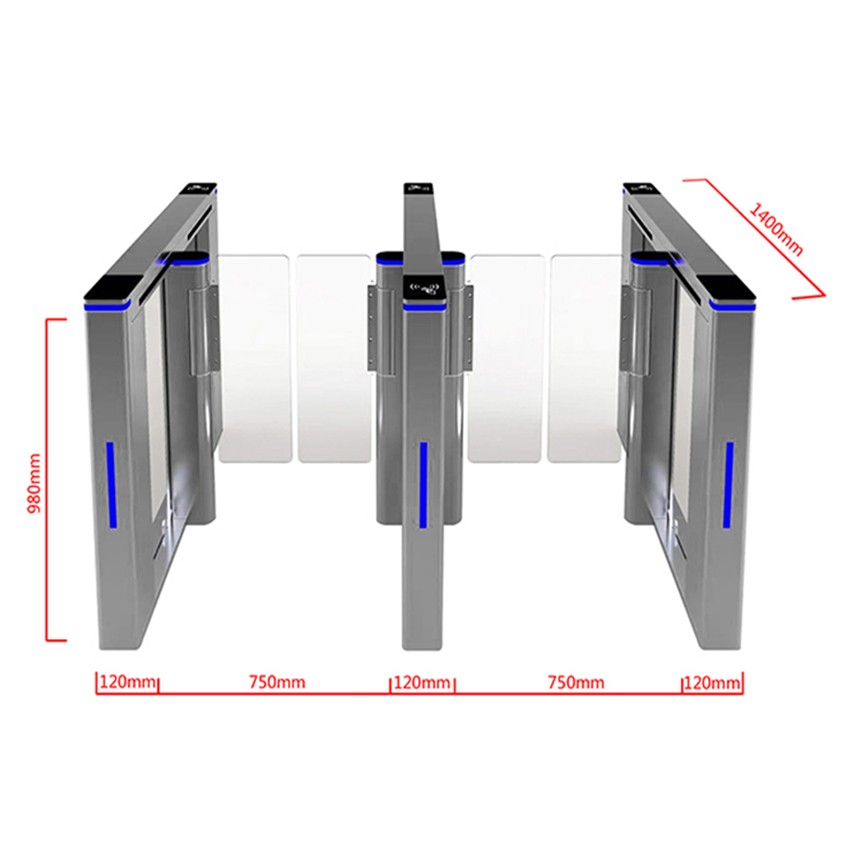 Leading technology safeguards school safety: Hailian Turnstile system provides full protection